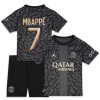Ensemble Maillot Paris Saint-Germain Mbappé 7 Third 2023-24 Enfant